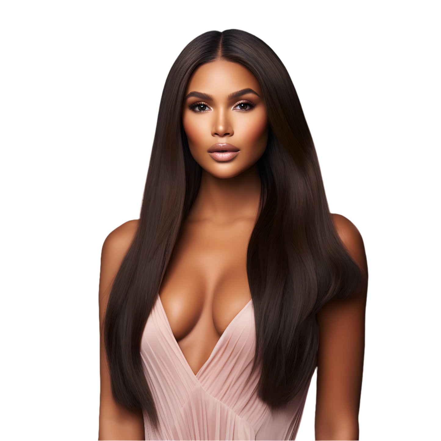 Bone Straight Human Hair Wigs