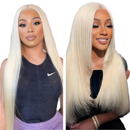 "613" Bone Straight Human Hair Wigs