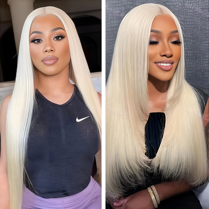 Bone Straight Lace Front Wigs