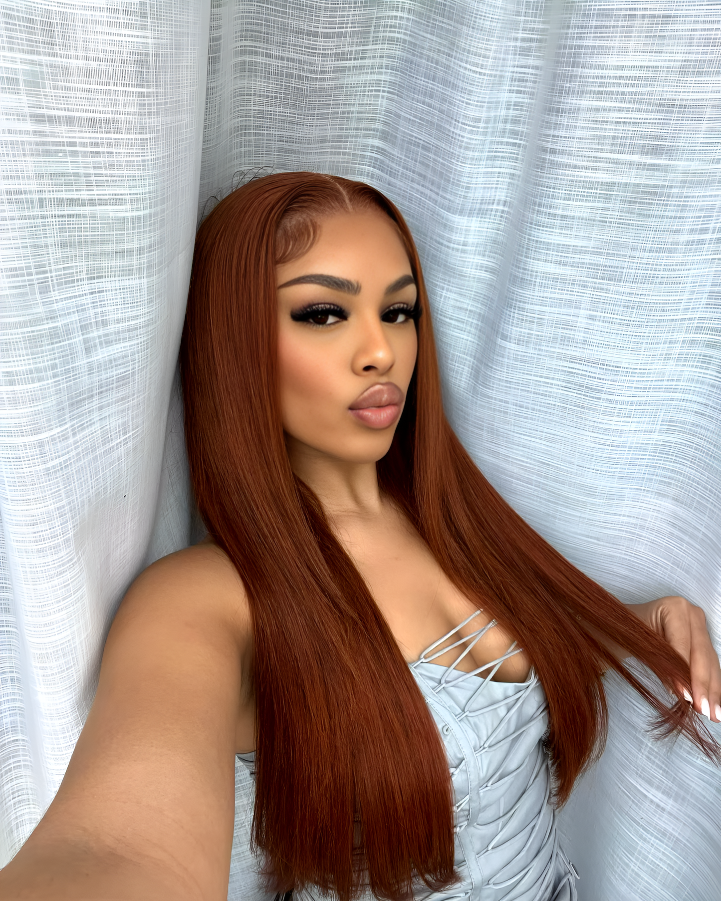 Straight Lace Front Layered Butterfly Cut Wigs