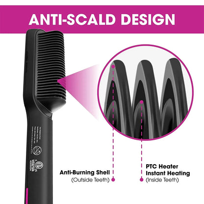 2-in-1 Negative Ion Styling Comb