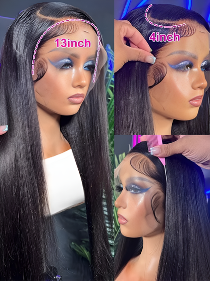 Bone Straight Human Hair Wigs