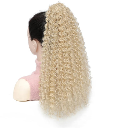 20 Inch Afro Curly Ponytail Extensions