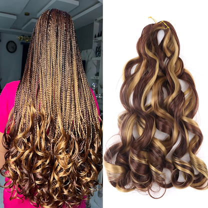 Pre-Stretched French Curl Extensions