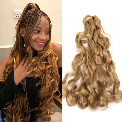 Pre-Stretched French Curl Extensions