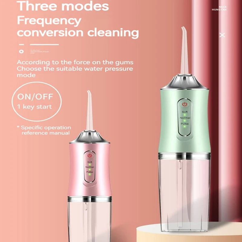 Choose the suitable water pressure mode. Three modes of frequency conversion cleaning.