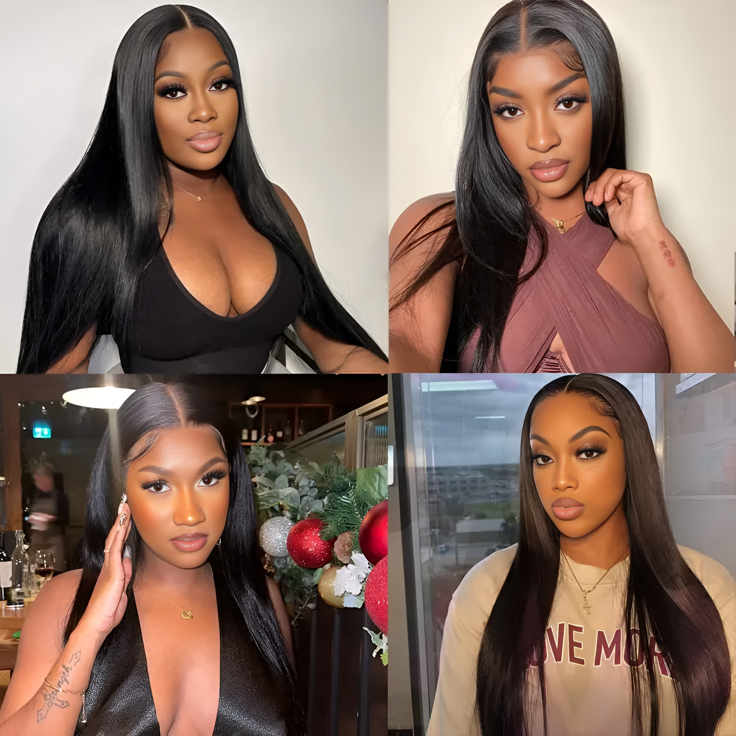 Natural Peruvian Straight Hair Bundles