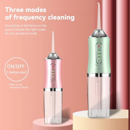 Three modes of frequency cleaning.