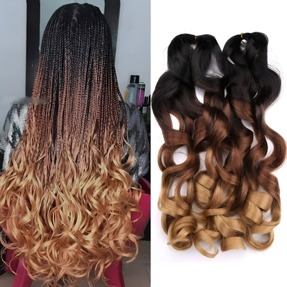 Pre-Stretched French Curl Extensions