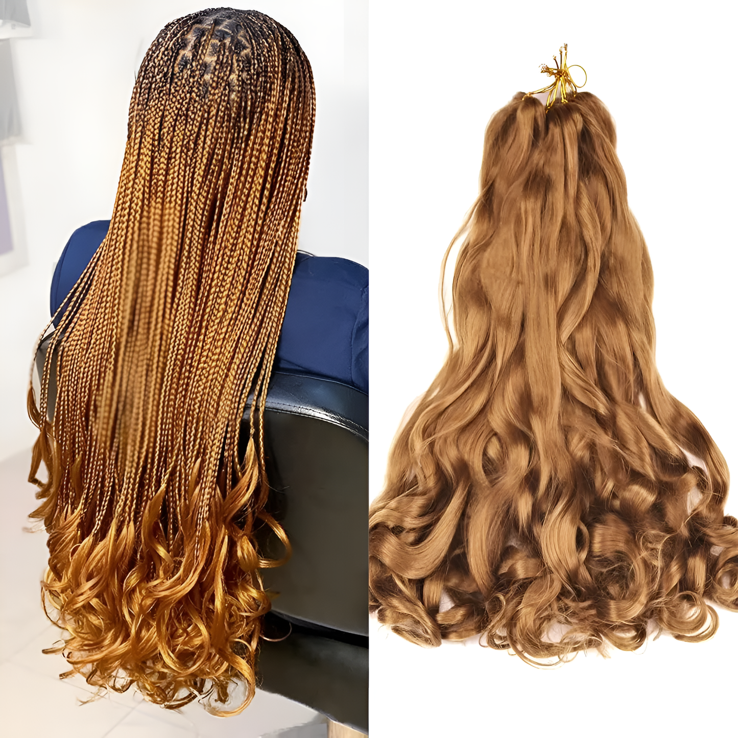 Pre-Stretched French Curl Extensions