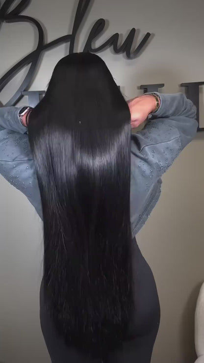 Bone Straight Human Hair Wigs