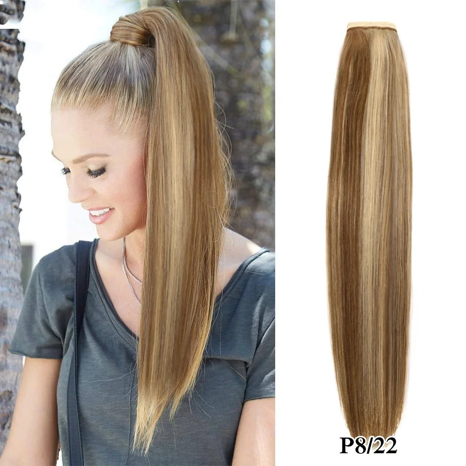 26-30 Inch Virgin Ponytail Extensions