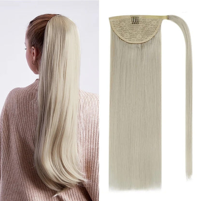 26-30 Inch Virgin Ponytail Extensions